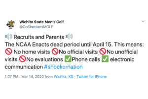 The Effects on College and Amateur Golf