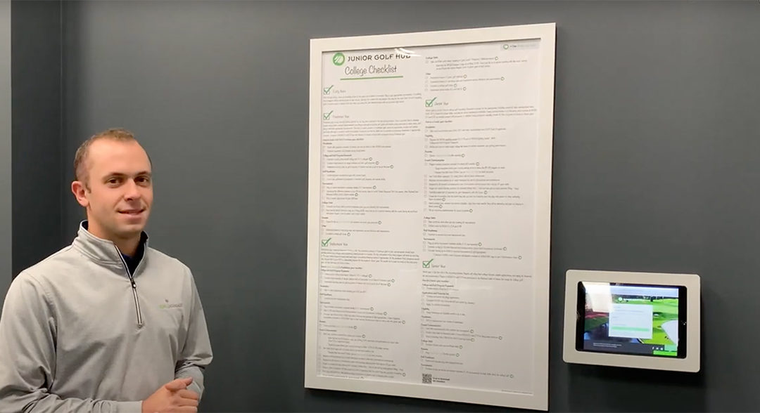 Stay on Track with the College Golf Checklist
