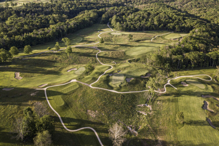 The Pfau Golf Course in Bloomington, IN. Photo by Andrew Brown/Indiana Athletics