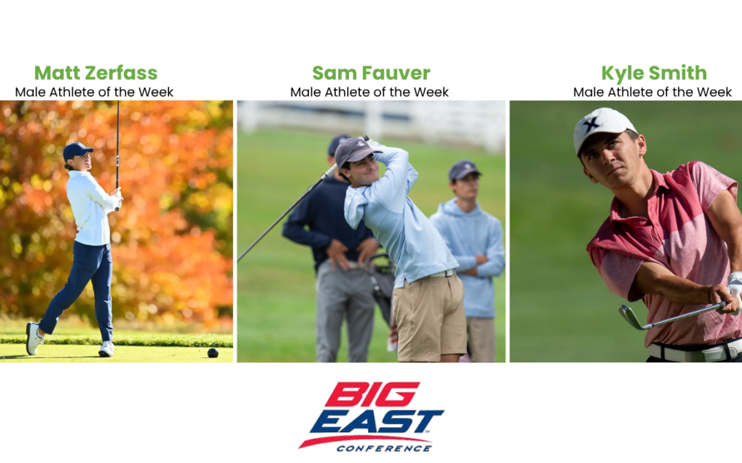 BIG EAST Weekly Honors: Spotlight on Villanova and Xavier Men’s Golf