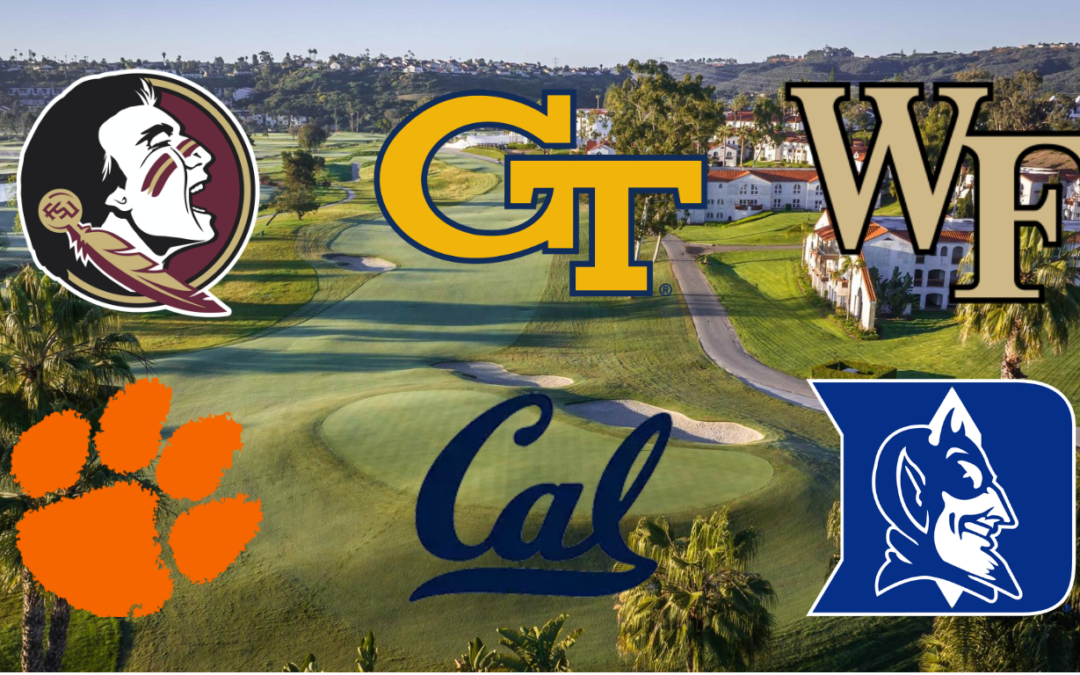 Six ACC Teams Forge Ahead to 2026 NCAA Men’s Golf Championships